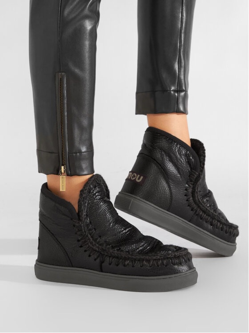 MOU eskimo ankle snow boot